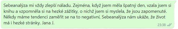 Sebeanalýza - reference 5B